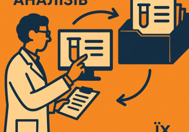 Дозаказ та архівація аналізів.